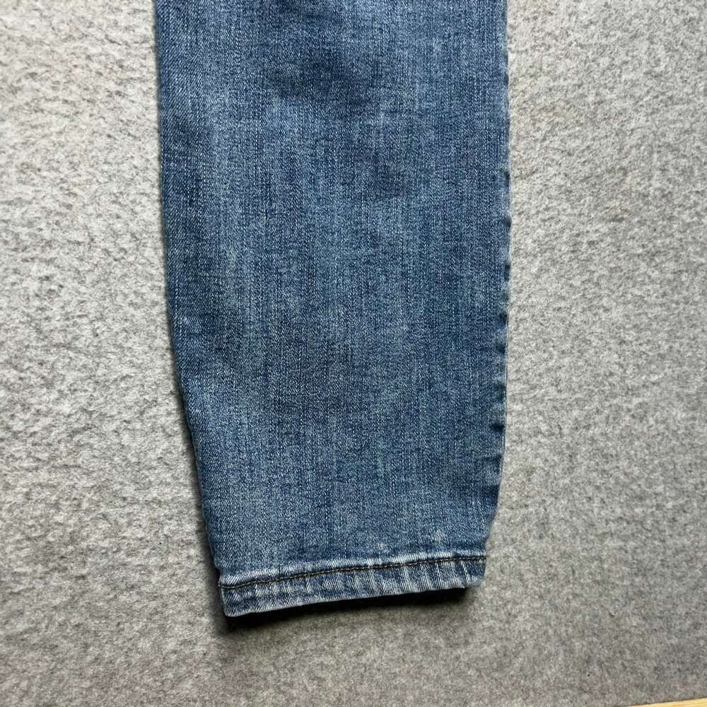 Lucky Brand Bridgette Crop Jeans Womens 10/30 Blue Cotton High Rise Button Fly - Picture 9 of 15